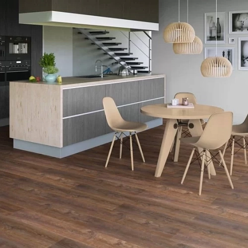 ДУБ ЭФФЕКТ КОРИЧНЕВЫЙ ЛАМИНАТ  TARKETT  ESTETICA ламинат для пола